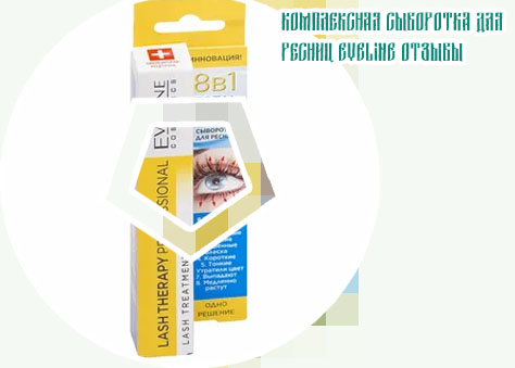 Сыворотка для ресниц eveline